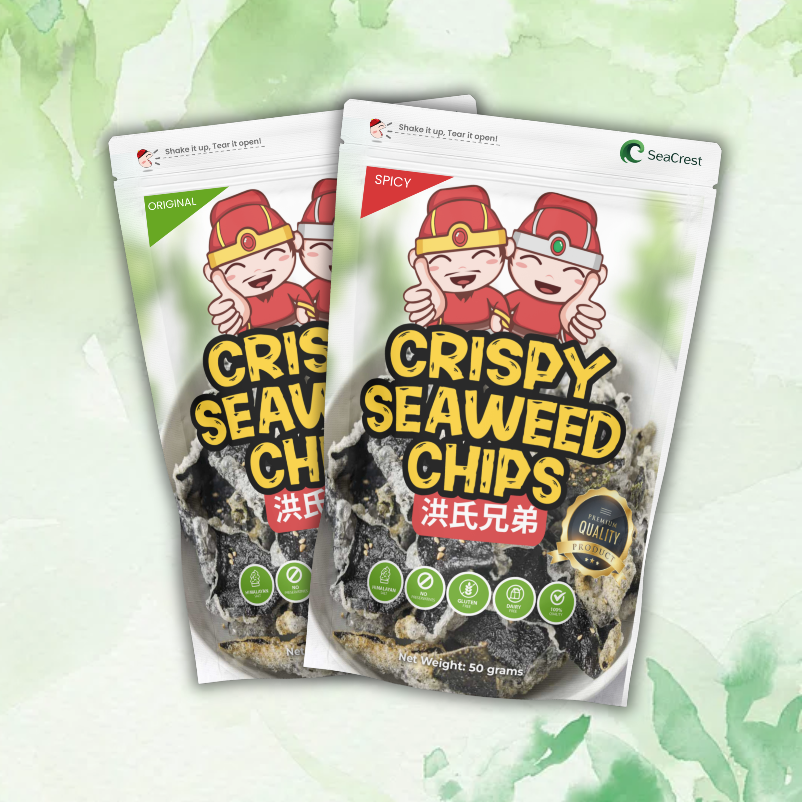 Crunchy Seaweed Chips