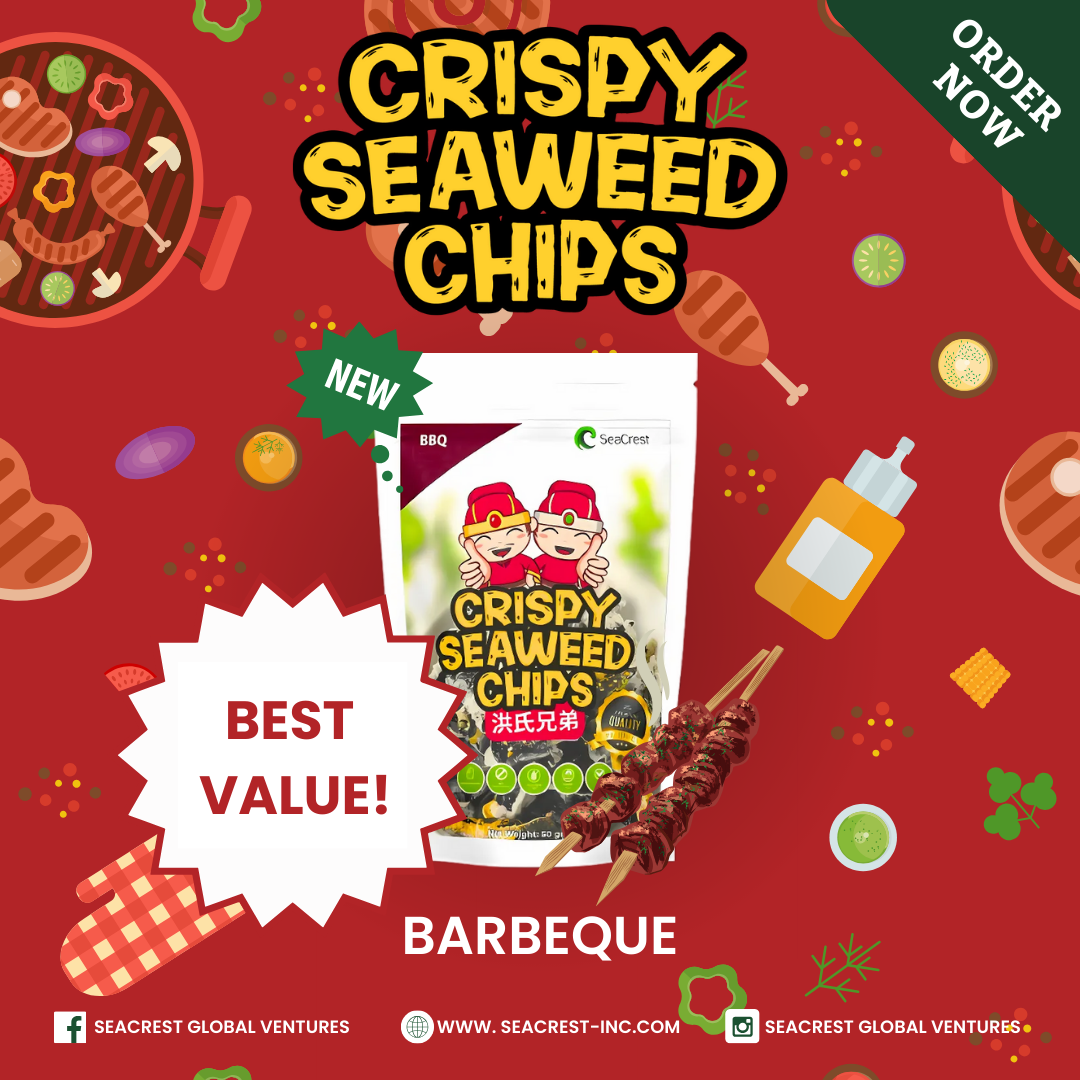 Crunchy Seaweed Chips