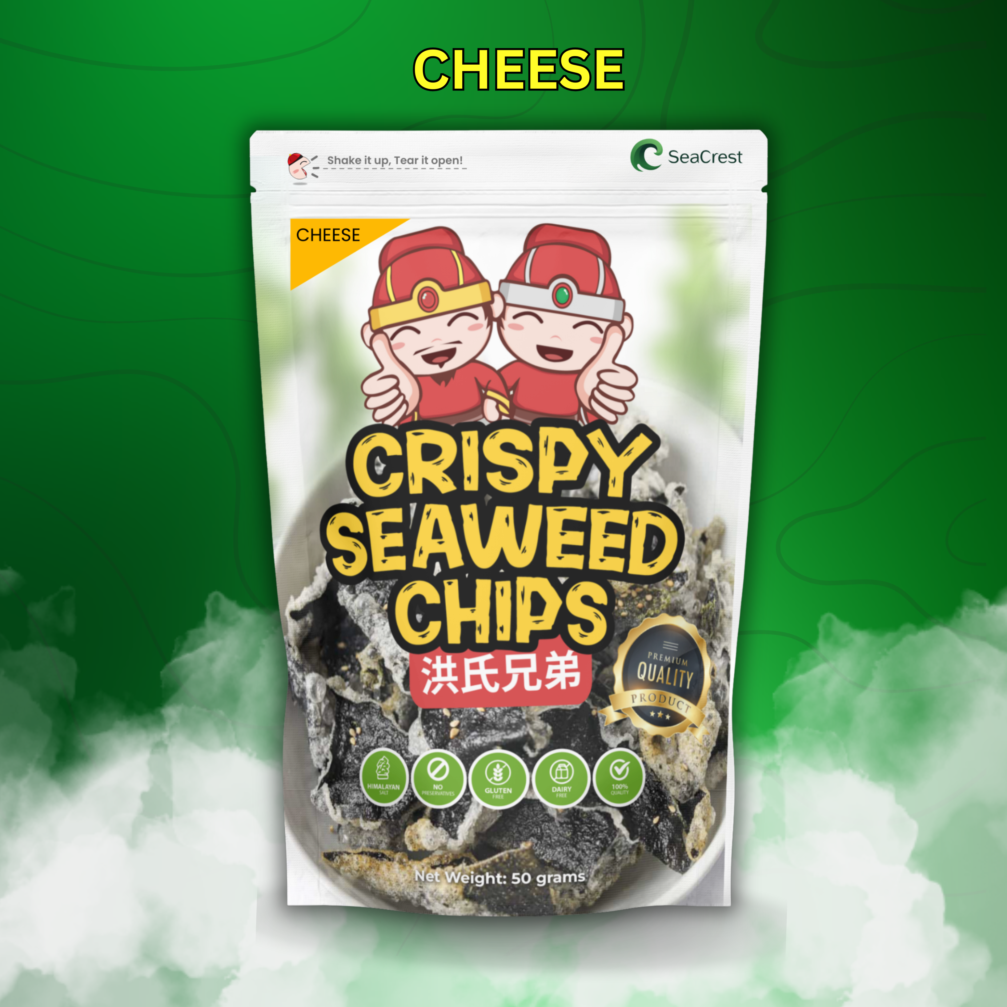 Crunchy Seaweed Chips
